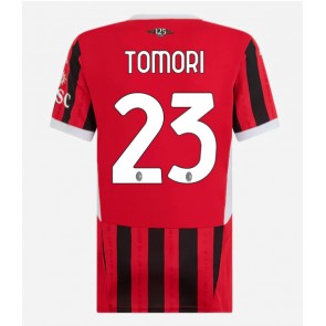 AC Milan Fikayo Tomori #23 Dámské Domácí Dres 2024-25 Krátký Rukáv